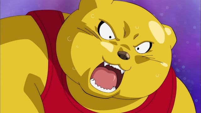 ¡Sorprendeos guerreros del sexto universo! ¡Este es el Super Saiyan Son Goku!